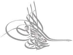 Animacin que muestra los elementos que componen la tugra del sultn Mahmud II. El texto, en rabe, dice: Mahmud Jan, hijo de Abd al-Hamid, siempre victorioso.